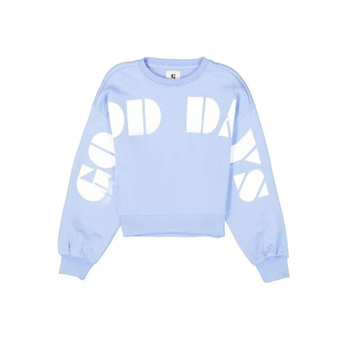 Garcia Mädchen Sweater Good Days, Größe:164/170, Farbe:Della Blue von GARCIA DE LA CRUZ