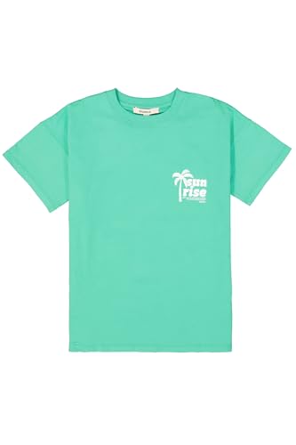 GARCIA Mädchen T- Shirt mit Rückenprint, Größe:152/158, Farbe:Soft Emerald von GARCIA