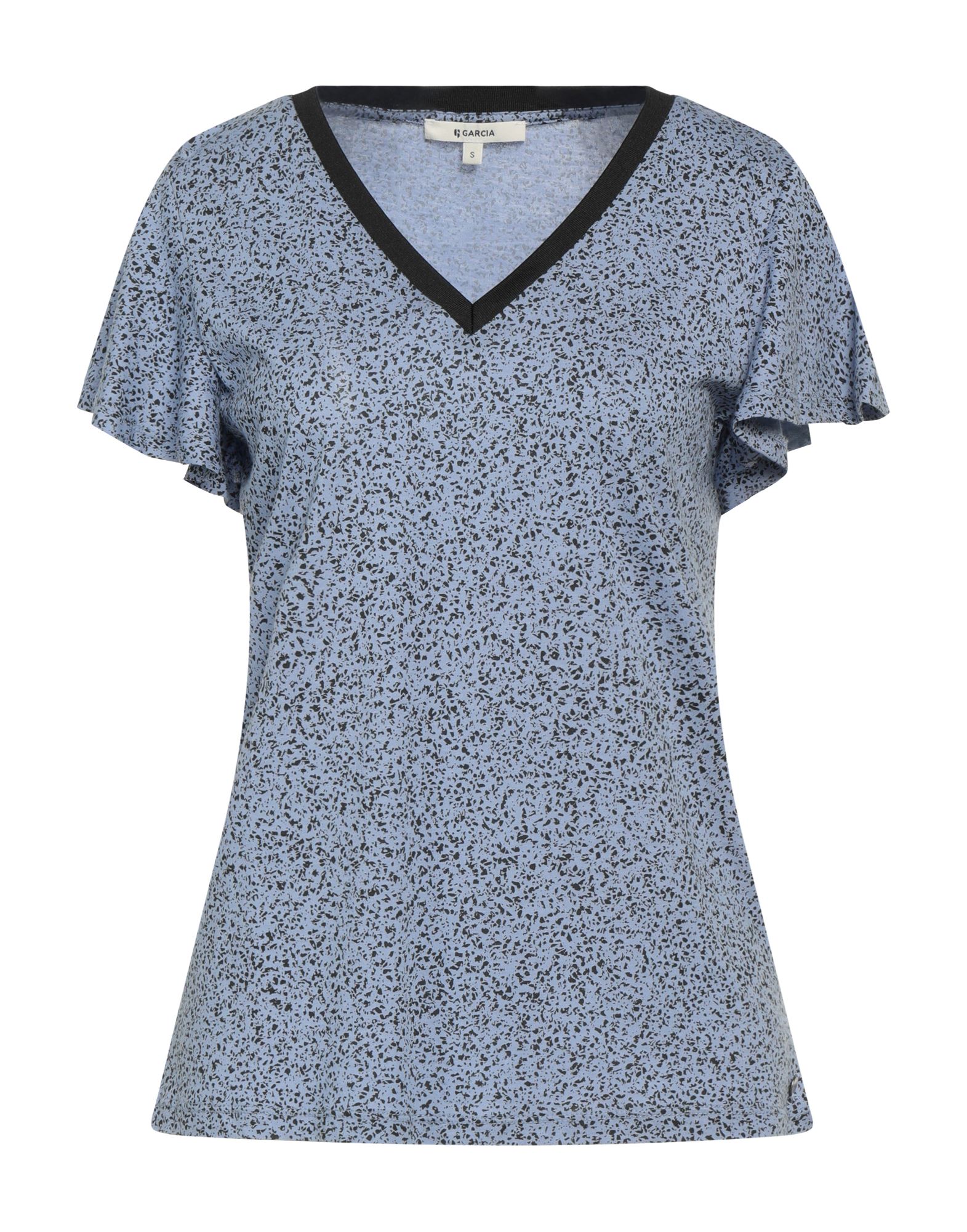 GARCIA T-shirts Damen Hellblau von GARCIA