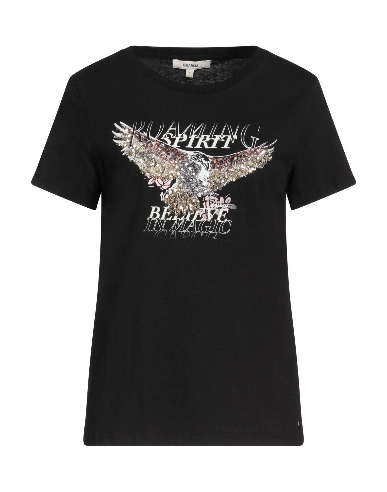 GARCIA T-shirts Damen Schwarz von GARCIA