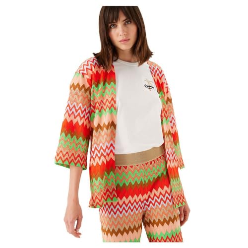 Garcia Damen Cardigan Knit Strickjacke, Emberglow, L EU von GARCIA