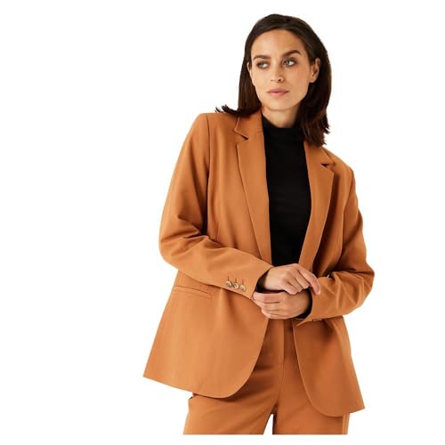 Garcia Damen Colbert + Gilet Lässiger Blazer, Burnt Sand, XXL von GARCIA