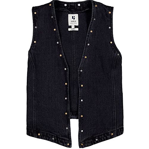 Garcia Damen Colbert + Gilet Strickjacke, Dark Used, L von GARCIA