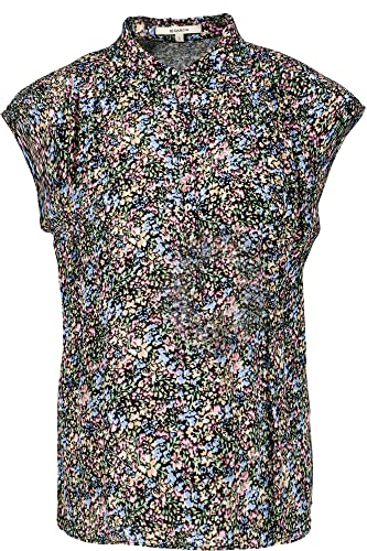Garcia Damen Shirt Short Sleeve Bluse, Black, XS von GARCIA