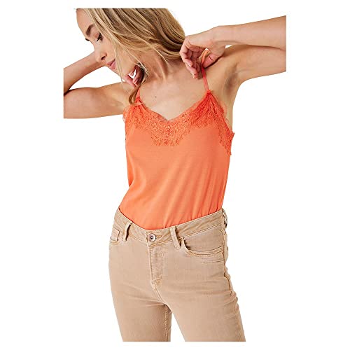 Garcia Damen Singlet Trägershirt/Cami Shirt, Emberglow, XXL Garcia Damen Singlet Trägershirt/Cami Shirt, Emberglow, XXL von GARCIA