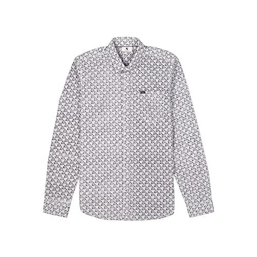 Garcia Herren Shirt Long Sleeve Hemd, White, S Garcia Herren Shirt Long Sleeve Hemd, White, S von GARCIA