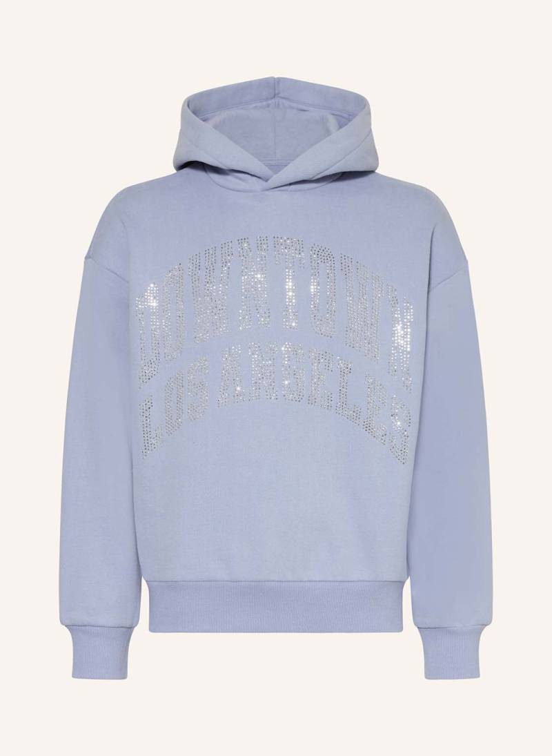 Garcia Hoodie Mit Schmucksteinen blau von GARCIA