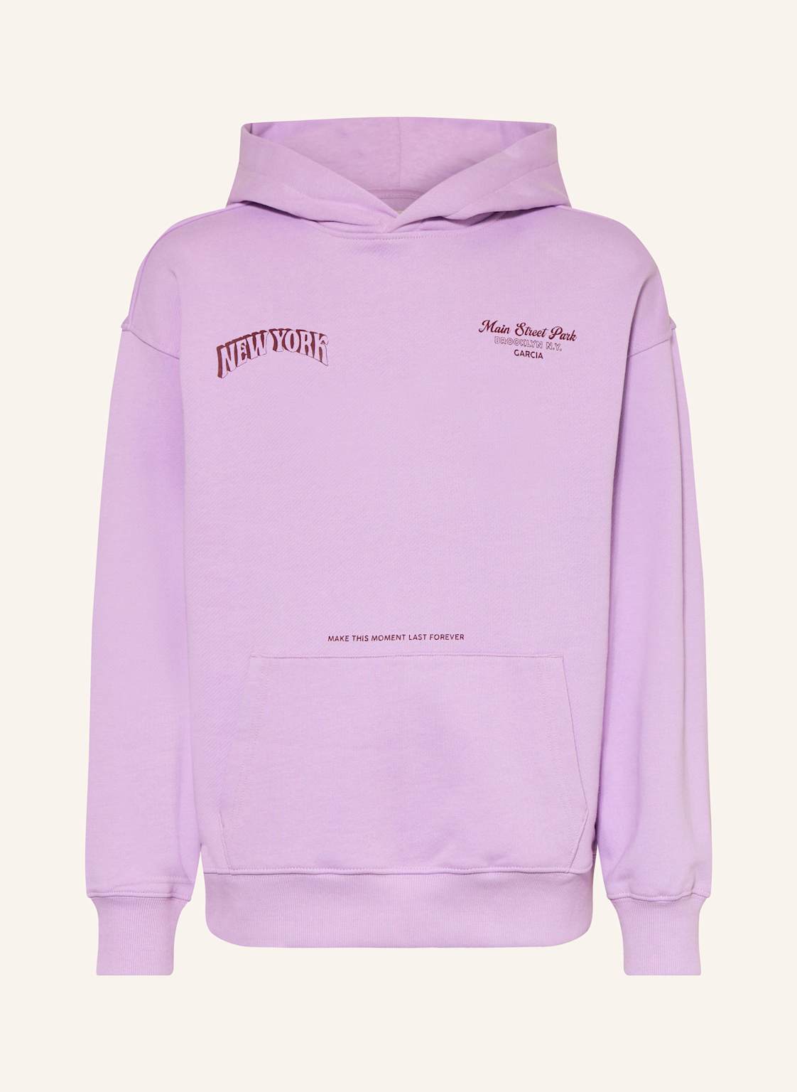 Garcia Hoodie lila von GARCIA
