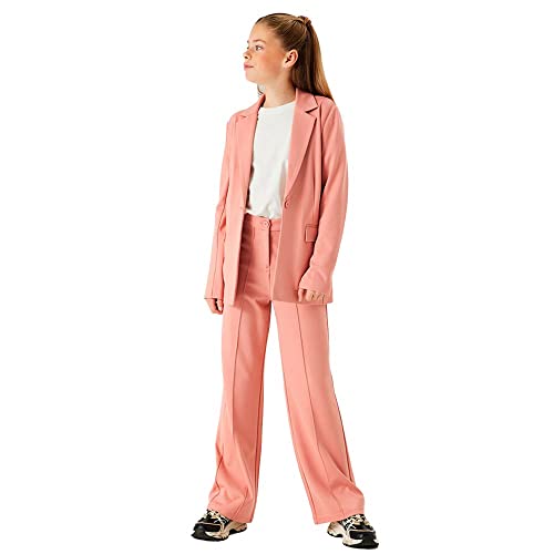 Garcia Kids Mädchen Colbert + Gilet Leichte Baumwolljacke, Peach Cloud, 140/146 von GARCIA