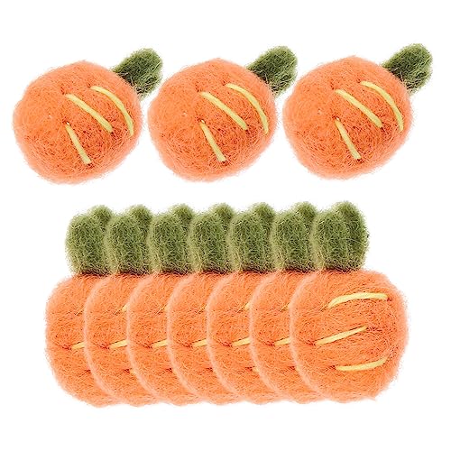 GARIOUANS 10 Stück Teiliges Niedliche Karotten Haarspangen aus Filz Weiche Haarklammern für DIY Bastelzubehör Kreative Haarclips für Mädchen Haarschmuck zum Selbermachen GARIOUANS 10 Stück Teiliges Niedliche Karotten Haarspangen aus Filz Weiche Haarklammern für DIY Bastelzubehör Kreative Haarclips für Mädchen Haarschmuck zum Selbermachen von GARIOUANS