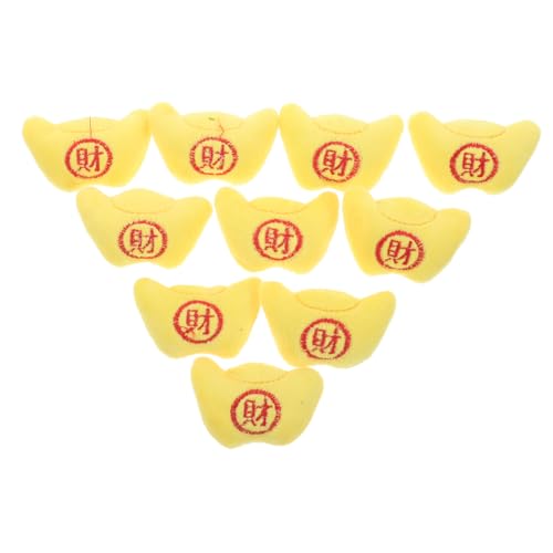 GARIOUANS 10 Stück Teiliges Plüsch Broschen für Neujahrsfeiern Cartoon Anstecknadeln Schal Umhängetuch Clips Broschennadeln für Kleidung Hüte Bastel Accessoires von GARIOUANS