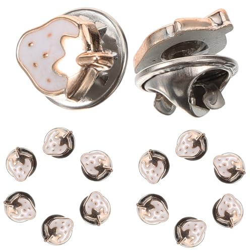 GARIOUANS 100 Stück No Sew Shirt Brooch Buttons aus Dekorative Unsichtbare Knöpfe für Hemden Pullover Jeans Wiederverwendbare Sicherheitsbroschen für Damenkleidung von GARIOUANS