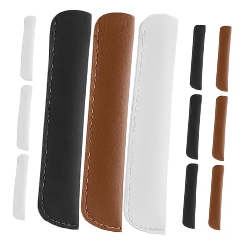 GARIOUANS 12stücke Teiliges Pu Stiftetui Für Füllfederhalter Und Stylus Tragbare Stifthülle Und Wasserdichtes Langlebiges Design Für Schule Büro Und Zuhause von GARIOUANS