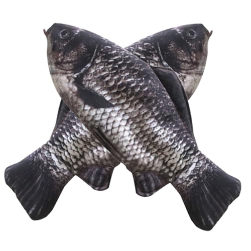 GARIOUANS 2 Stück Fischförmiges Federmäppchen Kreative Stifte Aufbewahrungstasche für Katzenliebhaber Simulation Fischspielzeug für Stifte Bleistifte und Snacks Leicht zu Reinigen und GARIOUANS 2 Stück Fischförmiges Federmäppchen Kreative Stifte Aufbewahrungstasche für Katzenliebhaber Simulation Fischspielzeug für Stifte Bleistifte und Snacks Leicht zu Reinigen und von GARIOUANS
