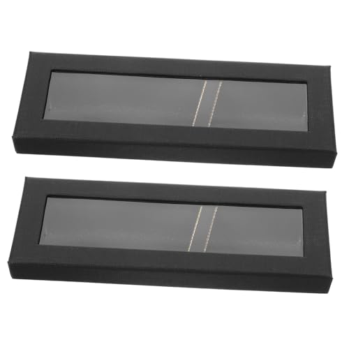 GARIOUANS 2 Stück Teiliges Stiftebox aus Papier mit Seidenstoff Multifunktionale Tragbare Federmäppchen Geschenkbox Widerstandsfähiger Stift Organizer für Kugelschreiber Füller Bleistifte GARIOUANS 2 Stück Teiliges Stiftebox aus Papier mit Seidenstoff Multifunktionale Tragbare Federmäppchen Geschenkbox Widerstandsfähiger Stift Organizer für Kugelschreiber Füller Bleistifte von GARIOUANS
