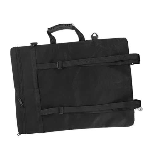 GARIOUANS 2 Stück wasserdichte Zeichenmappe aus Canvas mit Reißverschluss Großer Kapazität Multifunktionale Aufbewahrungstasche für Malutensilien für Kunststudenten und Outdoor Skizzieren von GARIOUANS