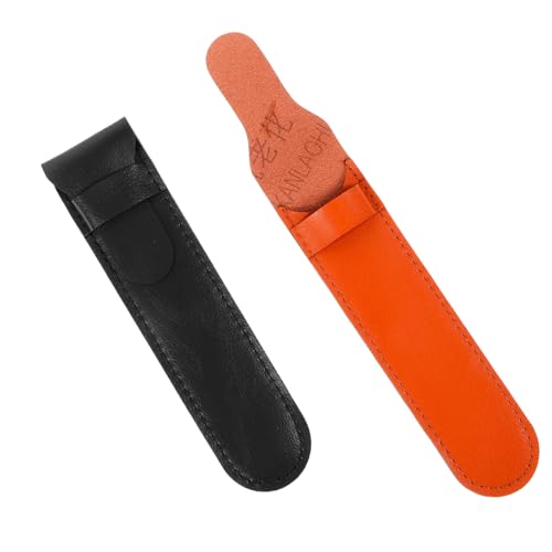 GARIOUANS 2stücke Stifteetui Aus Kunstleder Tragbare Stifttasche Für Füllfederhalter Und Kugelschreiber Schlanke Stifthülle Für Business Und Alltag von GARIOUANS