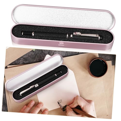 GARIOUANS 4 Stück Metall Stiftetui mit Schwamm Innenfutter Robuste Rechteckige Stiftboxen in Roségold Vielseitige Aufbewahrung für Stifte Schmuck als Stift Geschenkbox GARIOUANS 4 Stück Metall Stiftetui mit Schwamm Innenfutter Robuste Rechteckige Stiftboxen in Roségold Vielseitige Aufbewahrung für Stifte Schmuck als Stift Geschenkbox von GARIOUANS