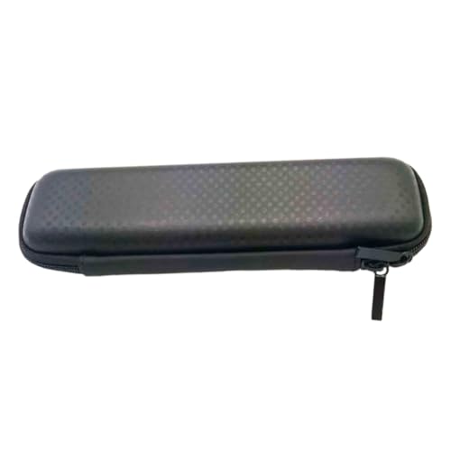 GARIOUANS Doppelreißverschluss Eva Stifteetui Schwarz Multifunktionale Federmappe mit Netzfach und Elastischem Halter für Stifte Apple Pencil Ladekabel Schutz vor Kratzern Schmutz von GARIOUANS