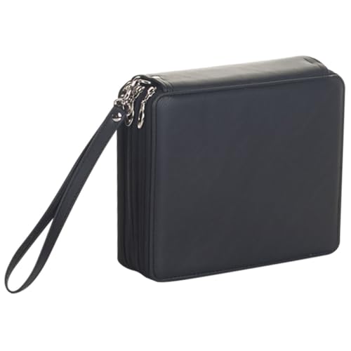 GARIOUANS Farbiges Bleistift Etui mit Robustem Metallreißverschluss Multifunktionale Aufbewahrungstasche für Schüler und Künstler Tragbar mit Praktischem Tragegriff für Zufällige Farbe von GARIOUANS