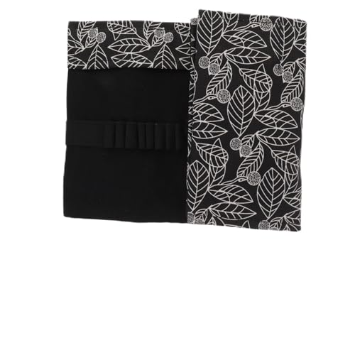 GARIOUANS Große Leinwand Bleistiftrolle mit Fächern Langlebiger und Tragbarer Stift Organizer Platzsparendes Robustes Federmäppchen für Buntstifte Skizzierstifte für Künstler Schule und von GARIOUANS