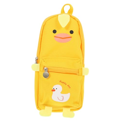 GARIOUANS Großes Tragbares Federmäppchen aus Verschleißfestem Canvas Multifunktionale Stifttasche mit Reißverschluss für Täglichen Gebrauch Geräumig für Stifte Marker und Zeichenutensilien von GARIOUANS