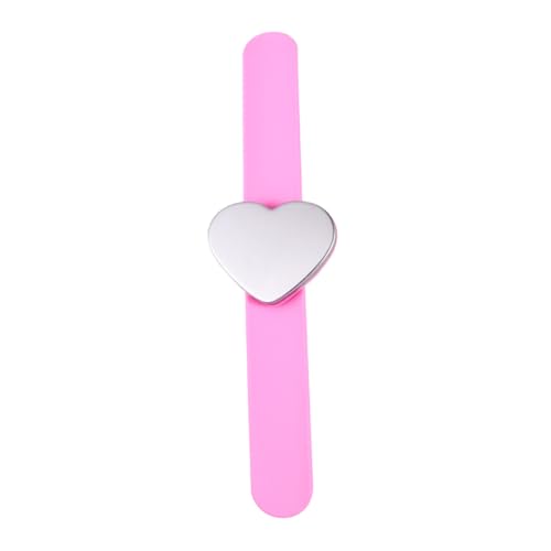 GARIOUANS Herzförmiges Silikon Magnetarmband mit Magnetkraft Langlebiges Wrist Decor für Nadelhalter Beim Nähen Slap Bracelet für Salon und Handgelenkschmuck von GARIOUANS