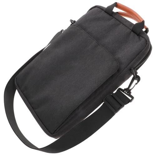 GARIOUANS Laptop Tasche mit Gepolstertem Schutz Verstellbarem Schultergurt und Großem Organizer fach Tragbare Tablet Hülle für Reise und Alltag Dunkelgrau von GARIOUANS