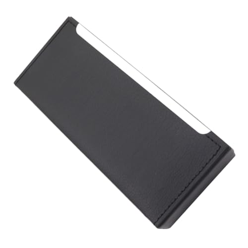 GARIOUANS Leder Pen Case mit Sicherem Klappdeckel Kompakte Aufbewahrung für Einzelfüller Geschenkbox für Business Geburtstag Stilvoller Stiftekoffer für Unterwegs von GARIOUANS