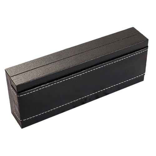 GARIOUANS PU Füllfederhalter Etui Geschenkbox Schwarz Leere Stiftebox mit Sicherem Verschluss Kompakt und Tragbar Für Büro Schule Geschenkverpackung und Feierlichkeiten von GARIOUANS