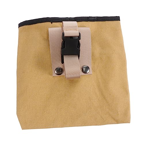 GARIOUANS Robuste Outdoor Foraging Tasche aus Canvas und Abs Vielseitiger Wildfrüchtesammler und Camping Werkzeug Organizer Praktische Hüfttasche für Jagd Reisen und Outdoor Aktivitäten von GARIOUANS