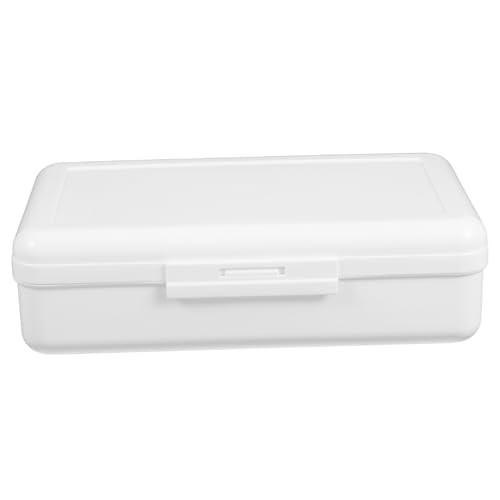 GARIOUANS Transparente Kunststoff Bleistiftbox Großes Fassungsvermögen Stift Organizer Stiftebox Federmäppchen Für Schule Büro Zuhause Robust Sicher GARIOUANS Transparente Kunststoff Bleistiftbox Großes Fassungsvermögen Stift Organizer Stiftebox Federmäppchen Für Schule Büro Zuhause Robust Sicher von GARIOUANS