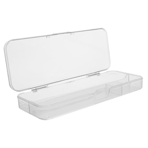GARIOUANS Transparente Stiftebox aus Großer Organizer für Bleistifte Marker und Schulbedarf Tragbare Federmappe mit Deckel für Schüler und Lehrer GARIOUANS Transparente Stiftebox aus Großer Organizer für Bleistifte Marker und Schulbedarf Tragbare Federmappe mit Deckel für Schüler und Lehrer von GARIOUANS