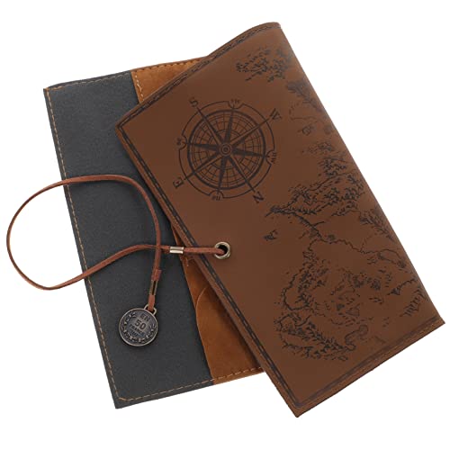 GARIOUANS Retro Rolle Up Federmäppchen aus Leder Große Stiftetasche im Schatzkarten Design Vielseitige Schreibwaren Organizer für Büro und Schule GARIOUANS Retro Rolle Up Federmäppchen aus Leder Große Stiftetasche im Schatzkarten Design Vielseitige Schreibwaren Organizer für Büro und Schule von GARIOUANS