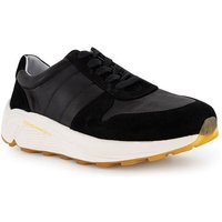 GARMENT PROJECT Herren Sneaker schwarz Glattleder von GARMENT PROJECT