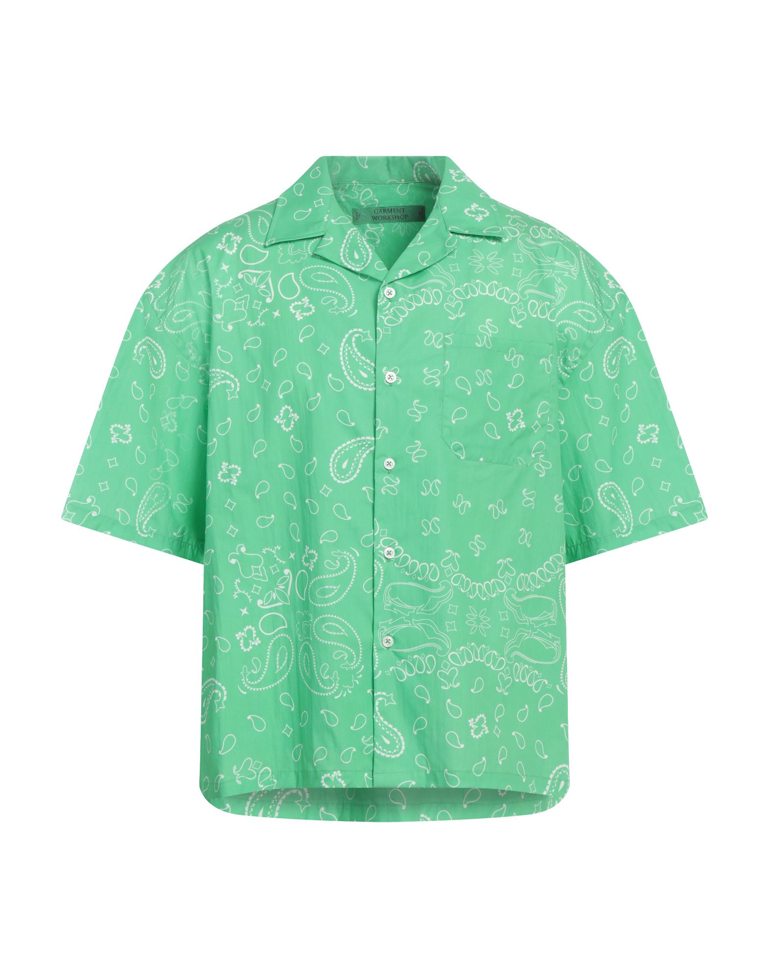 GARMENT WORKSHOP Hemd Herren Säuregrün von GARMENT WORKSHOP