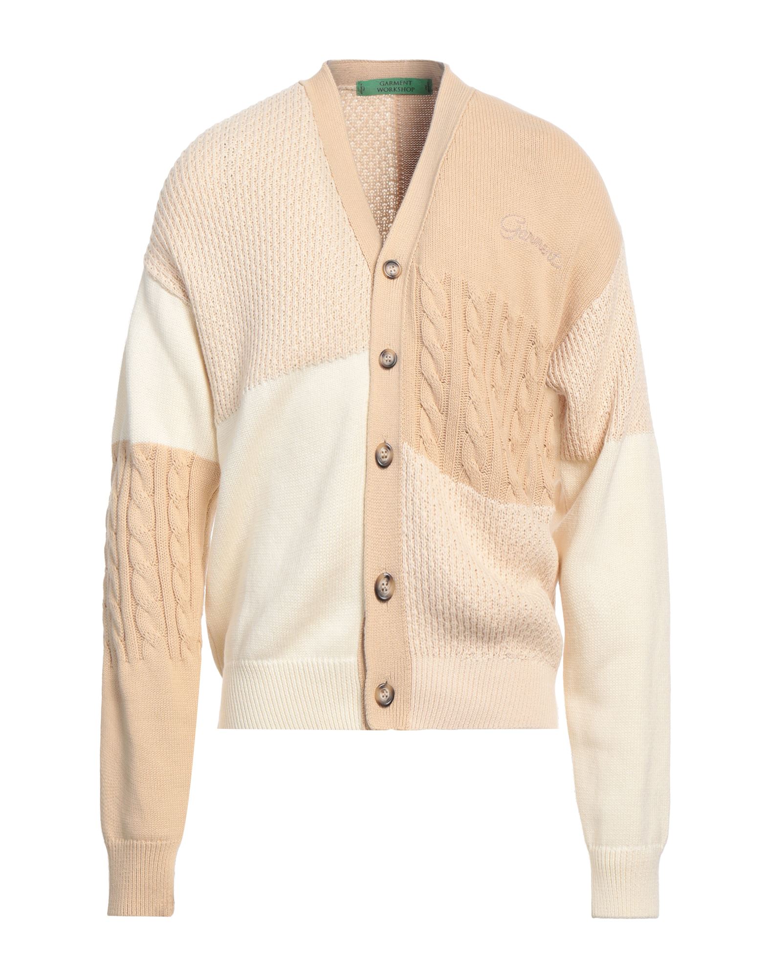 GARMENT WORKSHOP Strickjacke Herren Sand GARMENT WORKSHOP Strickjacke Herren Sand von GARMENT WORKSHOP