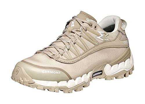 GARMONT 9.81 N AIR G 2.0 GTX Damen,Frauen Trekkingschuhe,Hikingschuhe,Trailrunner,Wasserdicht,Trekkingschuhe,Hikingschuhe,White/Beige,39 EU / 5.5 UK von GARMONT