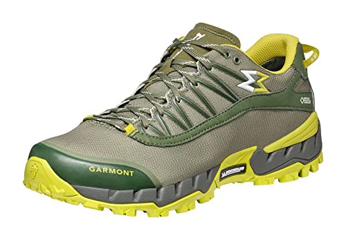 GARMONT 9.81 N AIR G 2.0 GTX Herren,Männer Trekkingschuhe,Hikingschuhe,Trailrunner,Wasserdicht,Hikingschuhe,trailrunner,Green/Olivine,44 EU / 9.5 UK von GARMONT