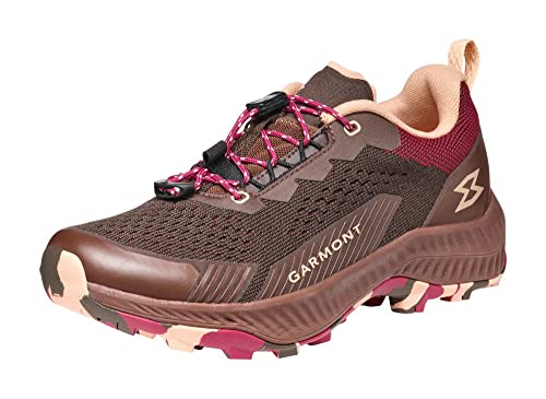 GARMONT 9.81 Pulse Damen,Frauen Trekkingschuhe,Hikingschuhe,Trailrunner,Trainingsschuhe,Fitnessschuhe,Trekkingschuhe,Brown/Persian Red,40 EU / 6.5 UK von GARMONT