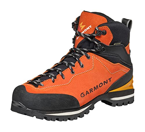 GARMONT Ascent GTX Damen,Frauen Wanderstiefel,Bergschuhe,Bergstiefel,bedingt steigeisenfest,Wasserdicht,Tomato Red/Orange,41 EU / 7 UK von GARMONT