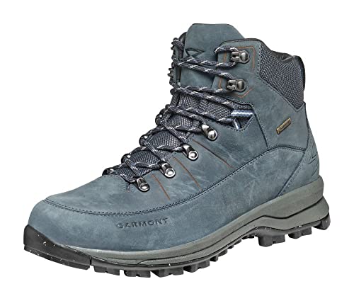 GARMONT Chrono GTX Herren,Männer Trekkingstiefel,Wanderstiefel,Echtleder,leicht,Wasserdicht,Fitnessschuhe,Trekkingstiefel,leicht,Blue,39.5 EU / 6 UK von GARMONT