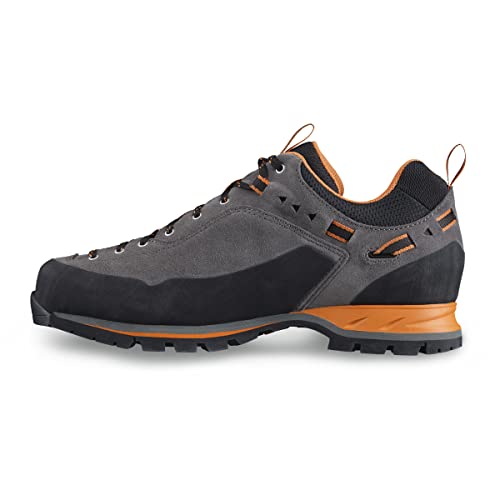 GARMONT DRAGONTAIL Herren,Männer Trekkingschuhe,Zustiegsschuhe,Low-Cut Bergschuhe,Outdoor-Schuhe,Sportschuhe,Grey/Orange,47.5 EU / 12.5 UK von GARMONT