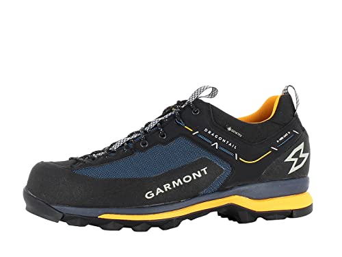 GARMONT DRAGONTAIL Synth GTX Herren,Männer Trekkingschuhe,Wanderhalbschuhe,leicht,Wasserdicht,Trainingsschuhe,Blue/Radiant Yellow,46 EU / 11 UK von GARMONT