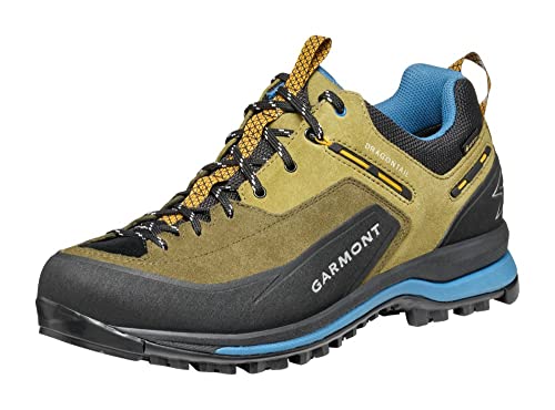 GARMONT DRAGONTAIL TECH GTX Herren,Männer Trekkingschuhe,Zustiegsschuhe, Approachschuhe,Wasserdicht,Fitnessschuhe,Man,Olive Green/Blue,45 EU / 10.5 UK von GARMONT