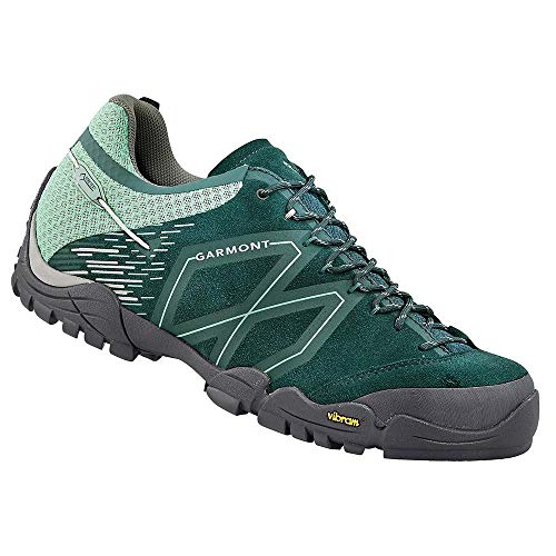 GARMONT Damen Sticky Stone GTX Schuhe, Dark Green-Light Green, UK 5 von GARMONT