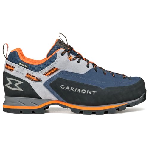 GARMONT Dragontail MNT Evo GTX wasserdichte und stabile Herren Zustiegsschuhe mit Wildleder Obermaterial und griffiger Laufsohle | Klettersteigschuhe | Wanderschuhe Insigna Blue EU 48 von GARMONT