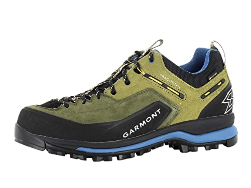 GARMONT Dragontail Tech GTX Olive Green/Blue Zustiegsschuhe UK 12,5 - EU 47,5 von GARMONT