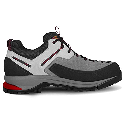 GARMONT Unisex - Erwachsene Outdoor Schuhe, Damen,Herren Sport- & Outdoorschuhe,Wechselfußbett,Trainingsschuhe,Fitnessschuhe,Grey/Red,44 EU / 9.5 UK von GARMONT
