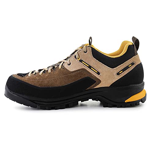 GARMONT Unisex - Erwachsene Outdoor Schuhe, Damen,Herren Sport- & Outdoorschuhe,Wechselfußbett,Trekkingschuhe,Beige/Yellow,44.5 EU / 10 UK von GARMONT